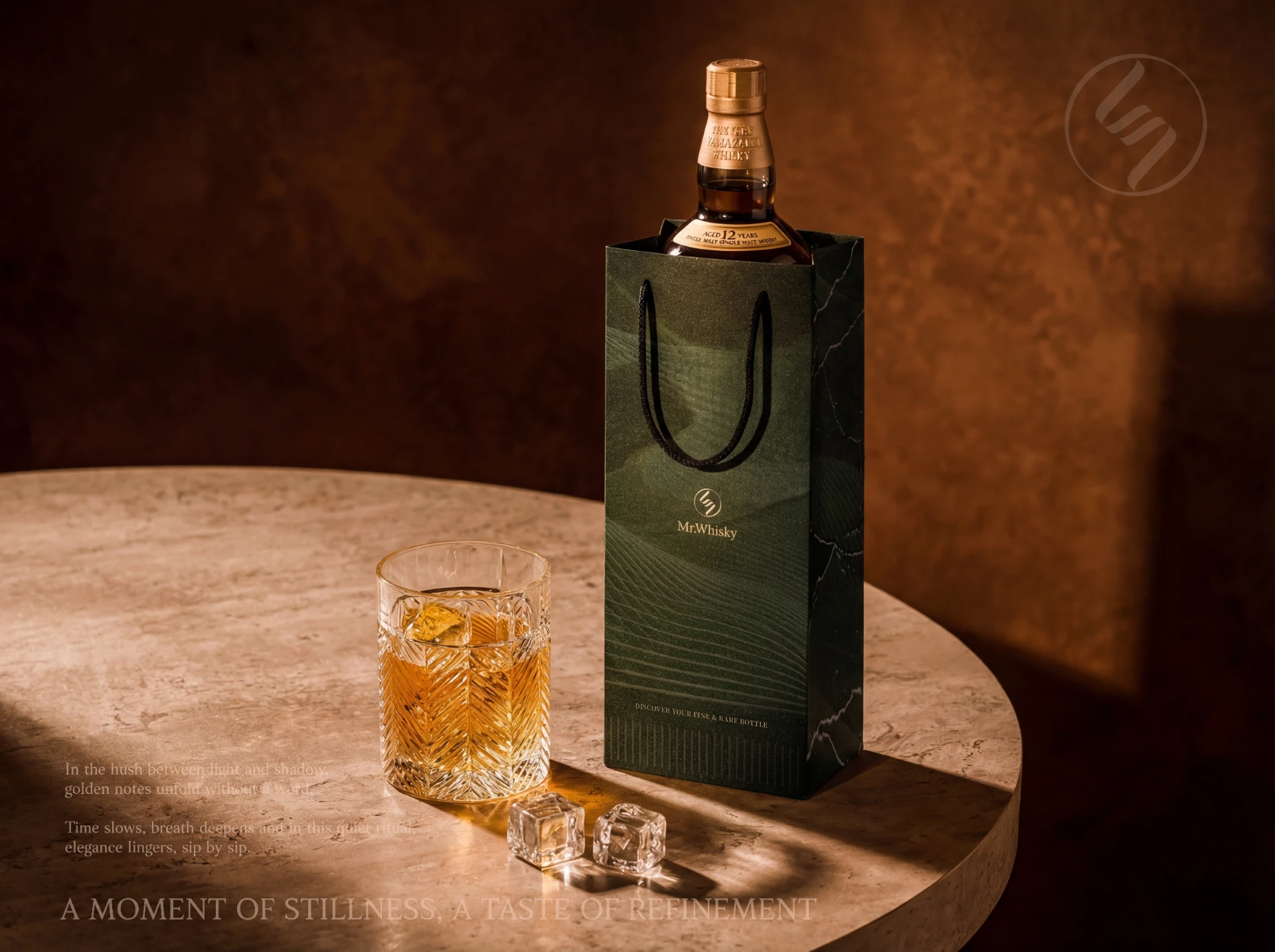 MR.WHISKY 威士忌先生 酒袋設計 3