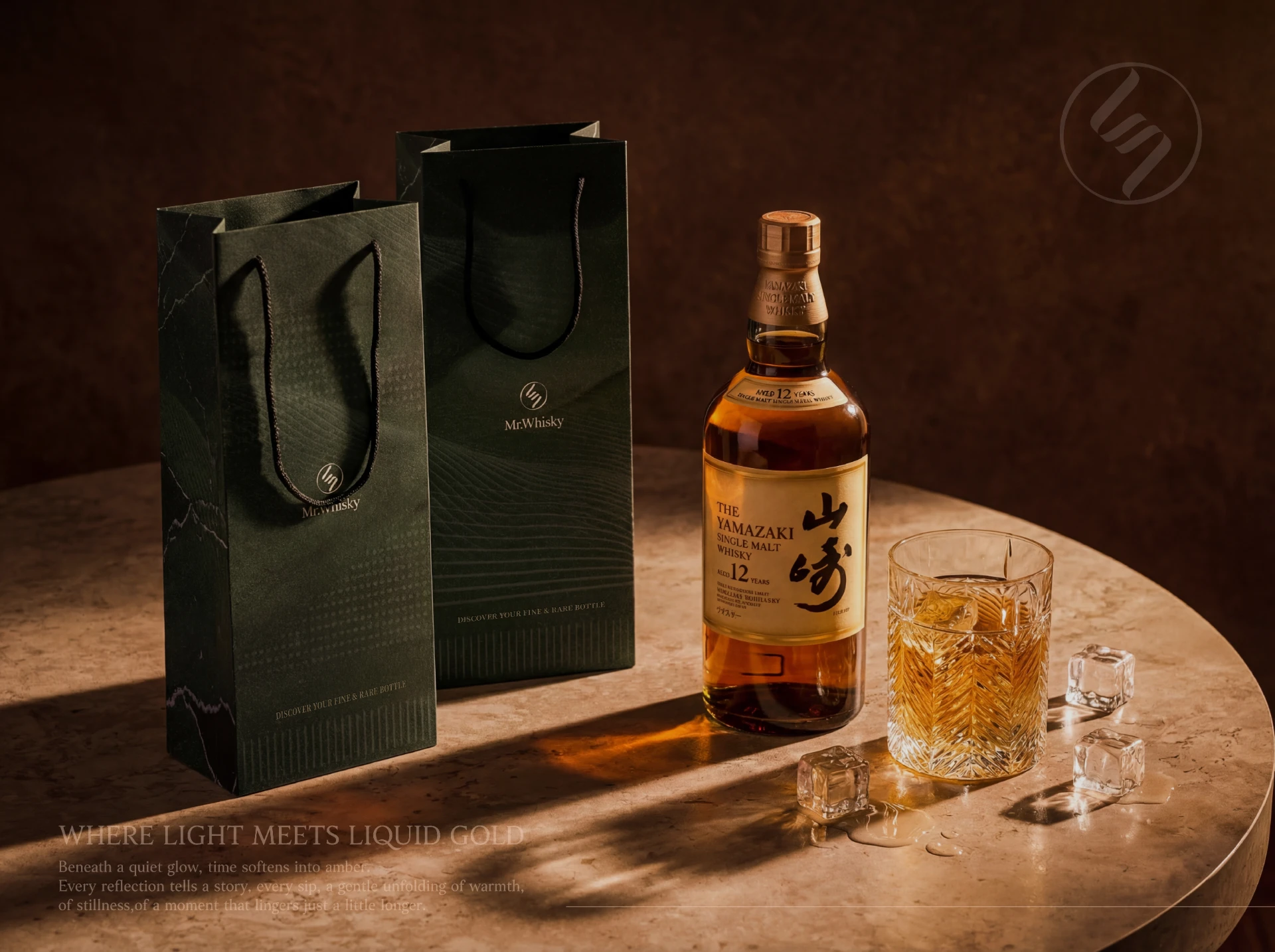 MR.WHISKY 威士忌先生 酒袋設計 2