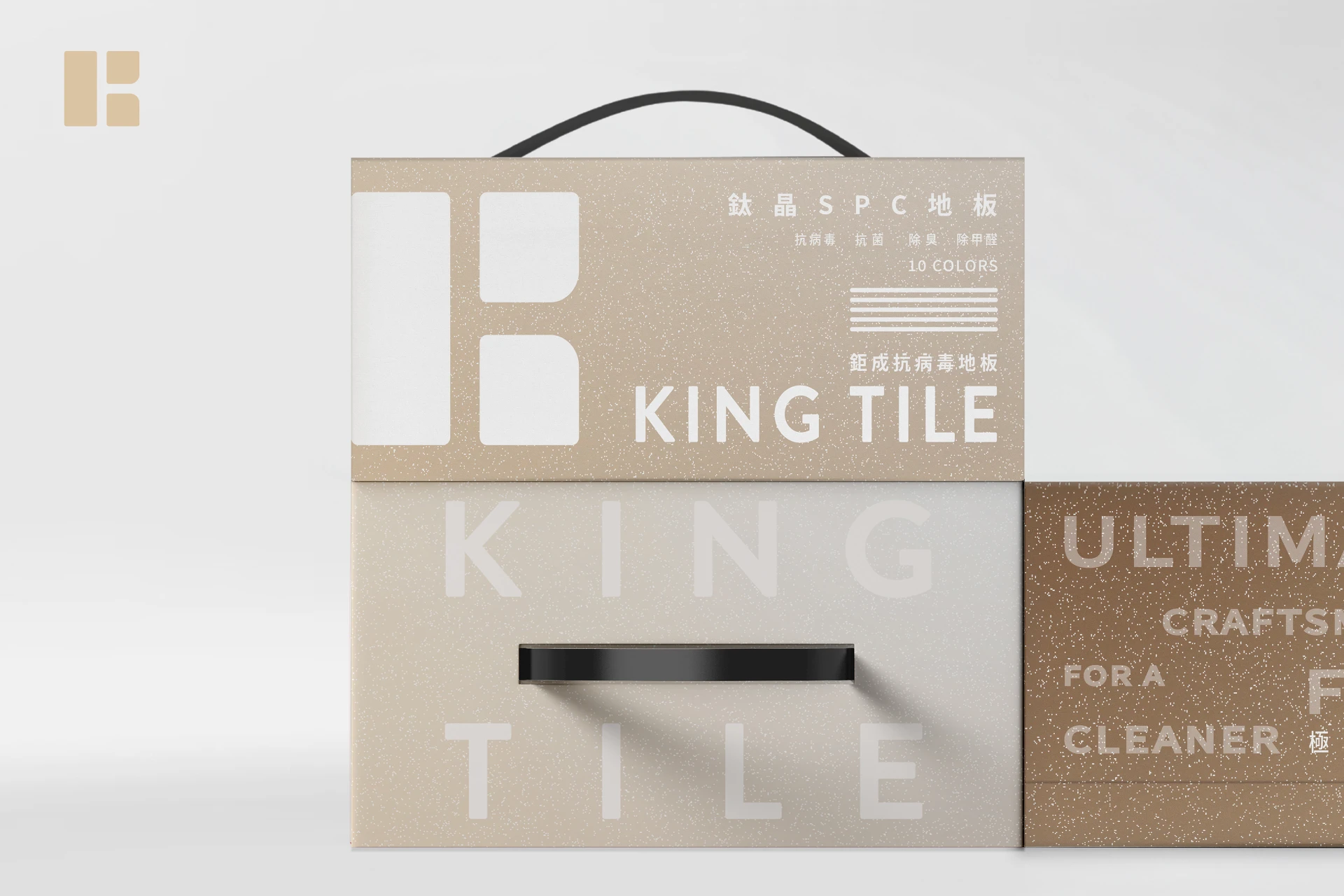 KING TITLE 鉅成抗病毒地板 - 鈦晶SCP建材包裝 4
